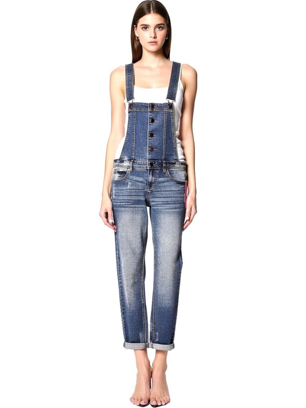 Tinseltown Denim Overalls XS NWT